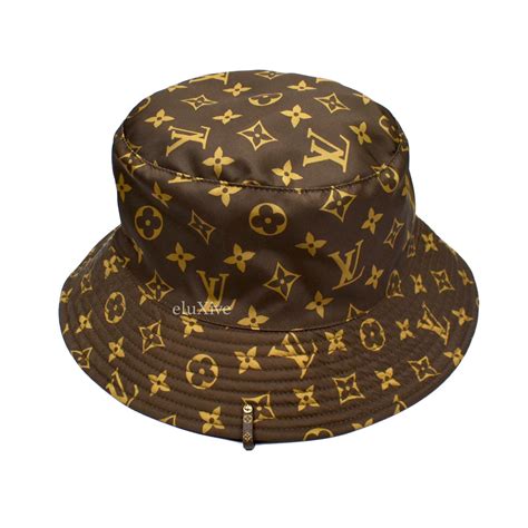 brown lv bucket hat|lv bucket hat men.